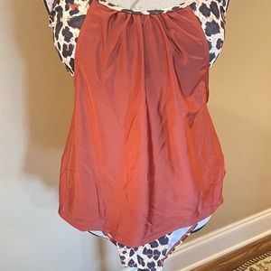 🐆 Leopard Print 2pc Tankini swimsuit